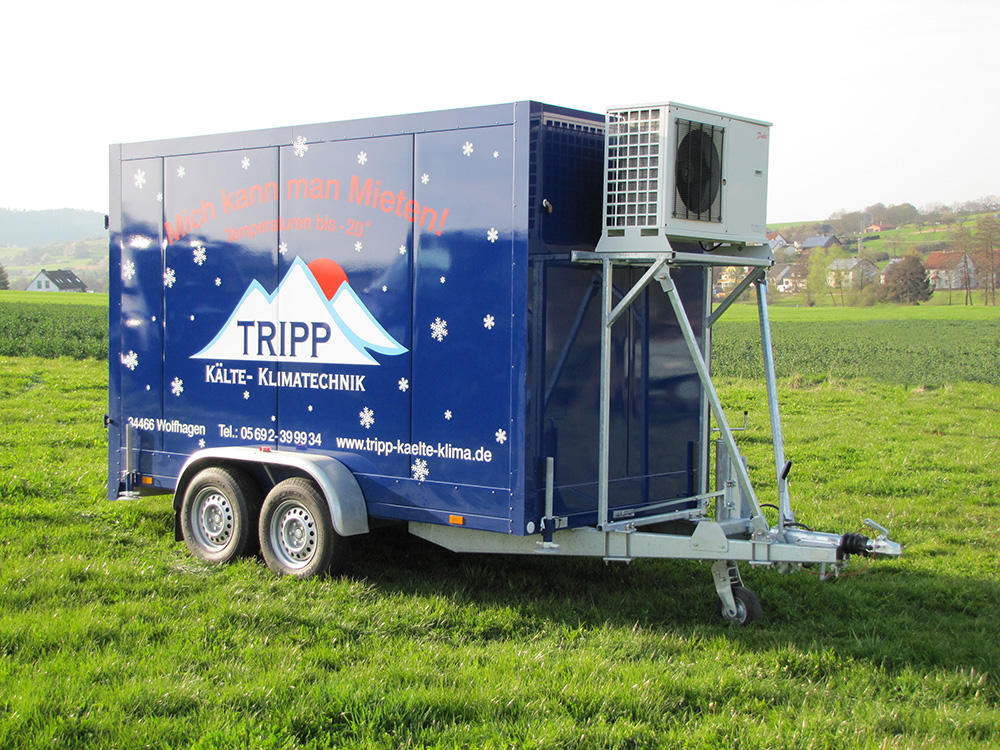 Miet-Kälteanhänger Tripp Kälte- Klimatechnik